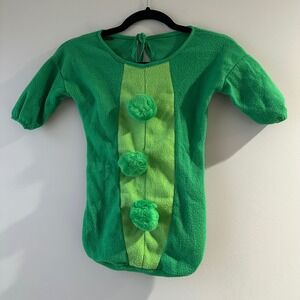 Vintage Forum Novelties Baby Peas in a‎ Pod Costume Bunting Hood 0-9Mo Halloween